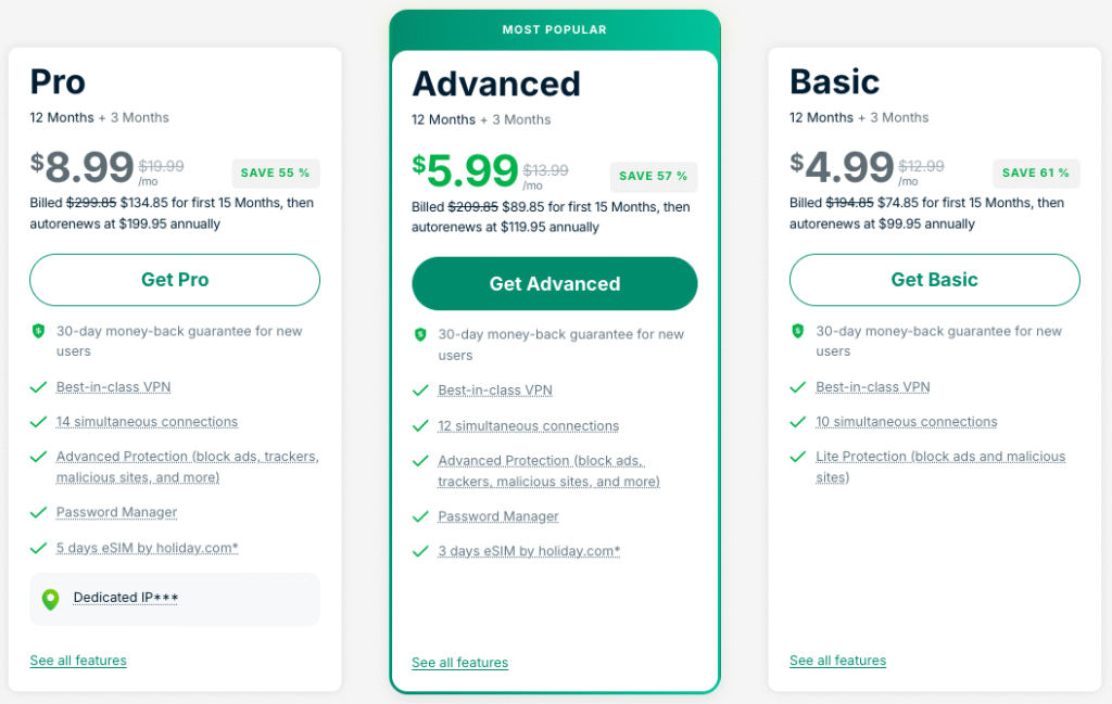 expressvpn 12 month pricing plan