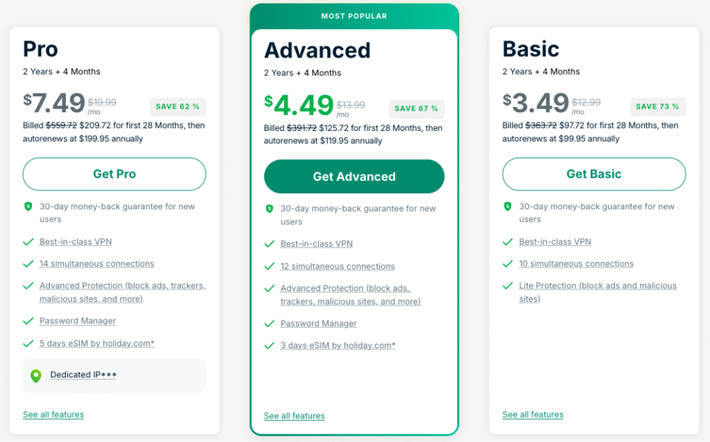 expressvpn 2 years pricing plan